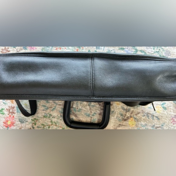 Vintage Coach Briefcase Style 5296 in Black Leather - Picture 5 of 16
